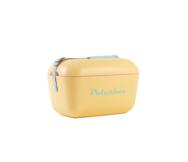 POLARBOX Lodówka turystyczna Polarbox Yellow – Cyan Pop  20L - 1503805 - zdjęcie 3